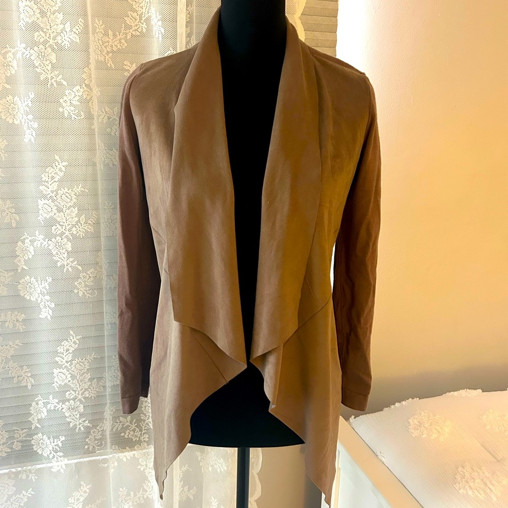 Bagatelle faux suede blazer